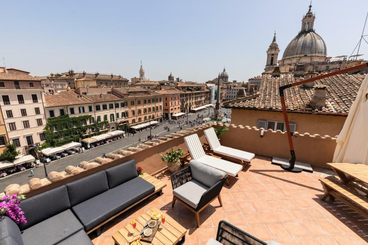 Presidential Penthouse Navona Apartman Róma Kültér fotó