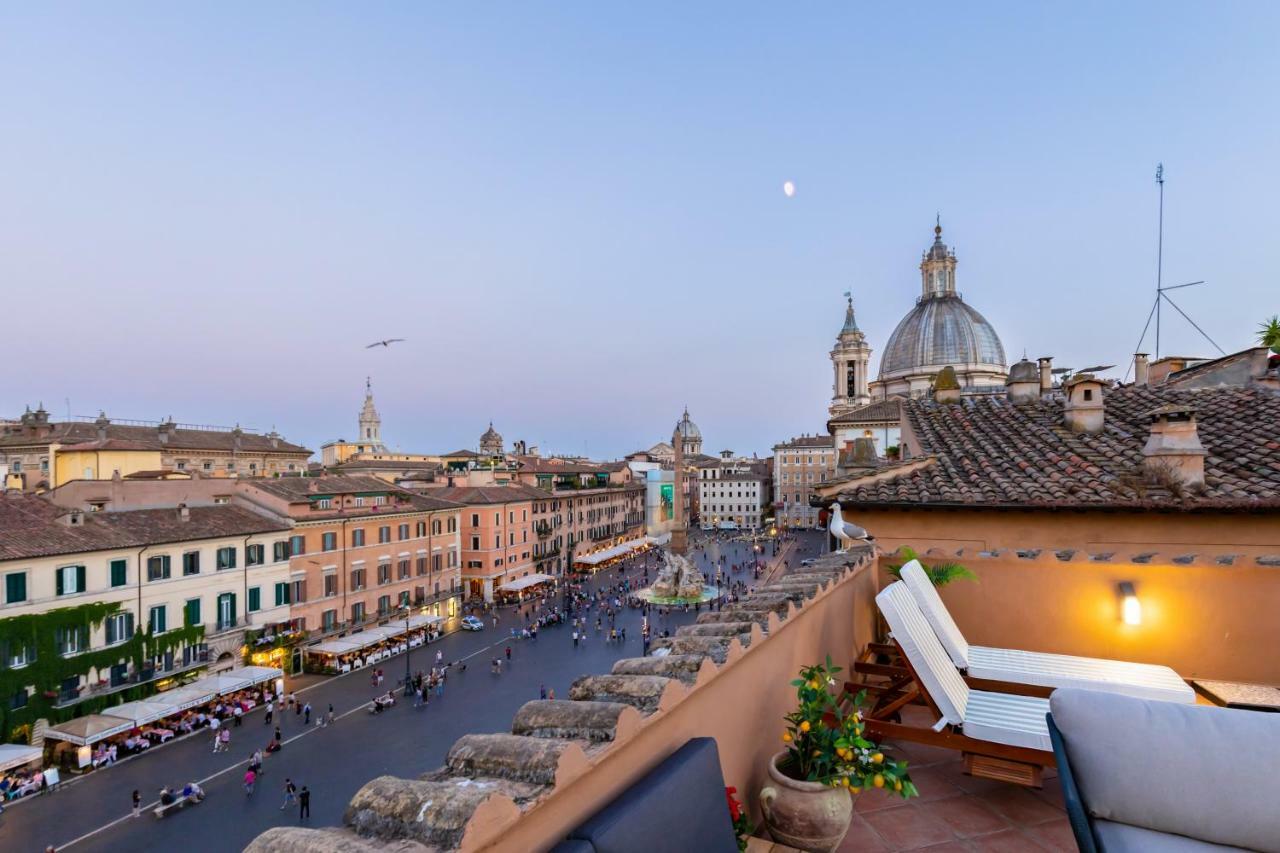 Presidential Penthouse Navona Apartman Róma Kültér fotó