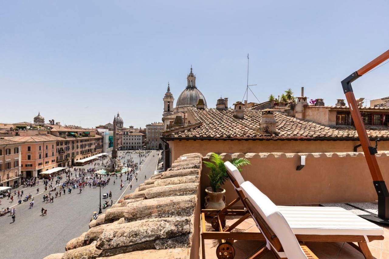 Presidential Penthouse Navona Apartman Róma Kültér fotó