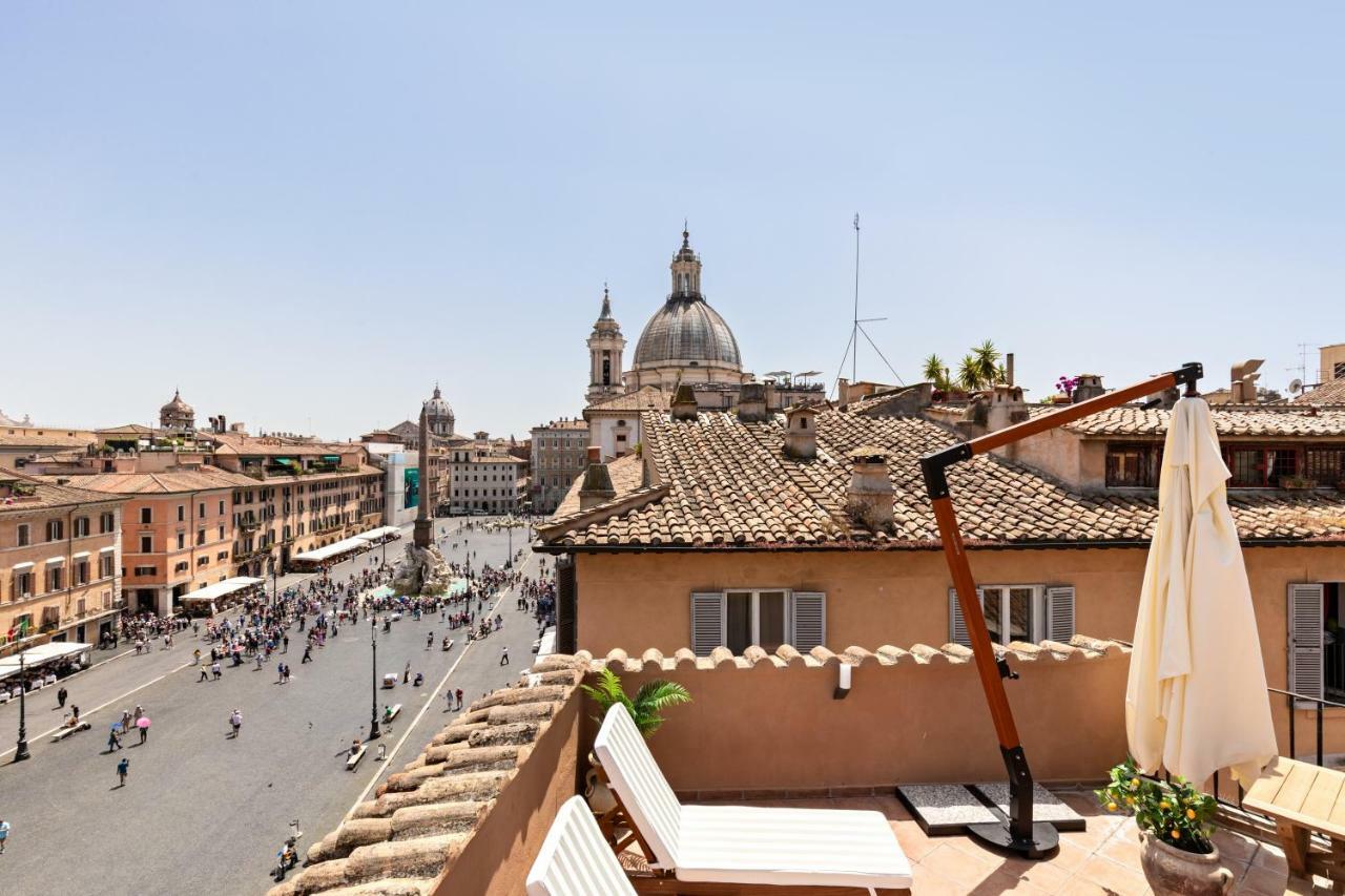 Presidential Penthouse Navona Apartman Róma Kültér fotó