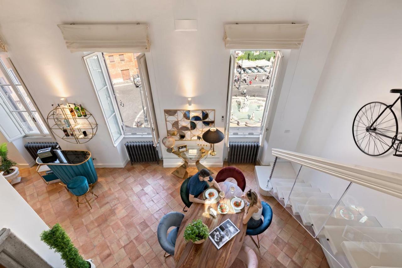 Presidential Penthouse Navona Apartman Róma Kültér fotó