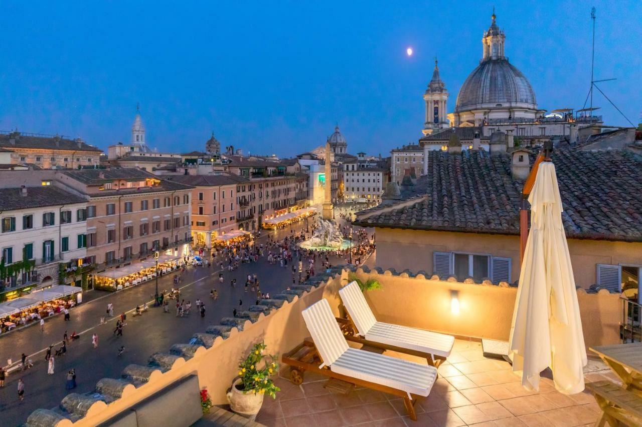 Presidential Penthouse Navona Apartman Róma Kültér fotó