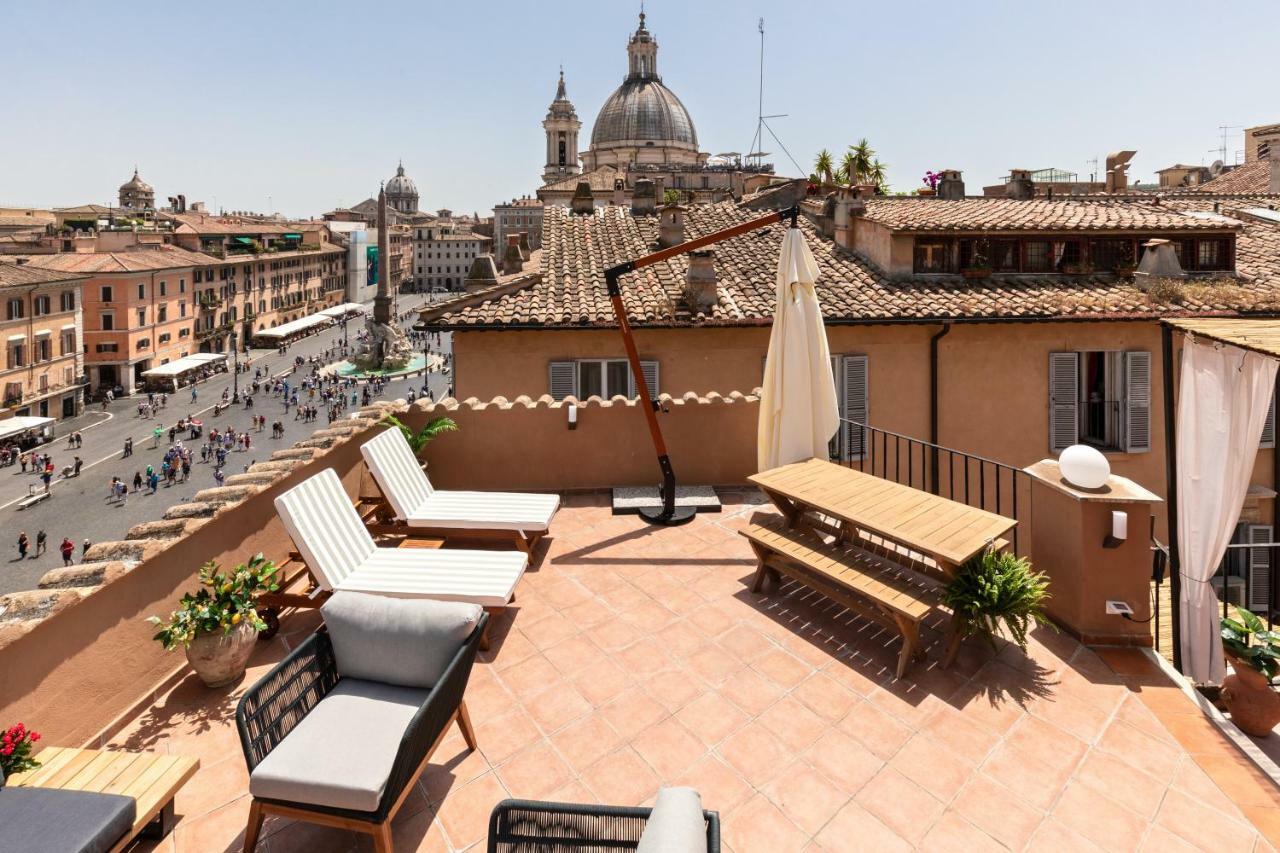 Presidential Penthouse Navona Apartman Róma Kültér fotó